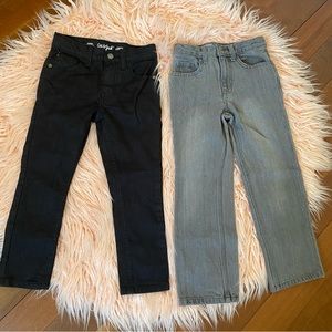 Cat & Jack Boys Black Gray Jean Bundle